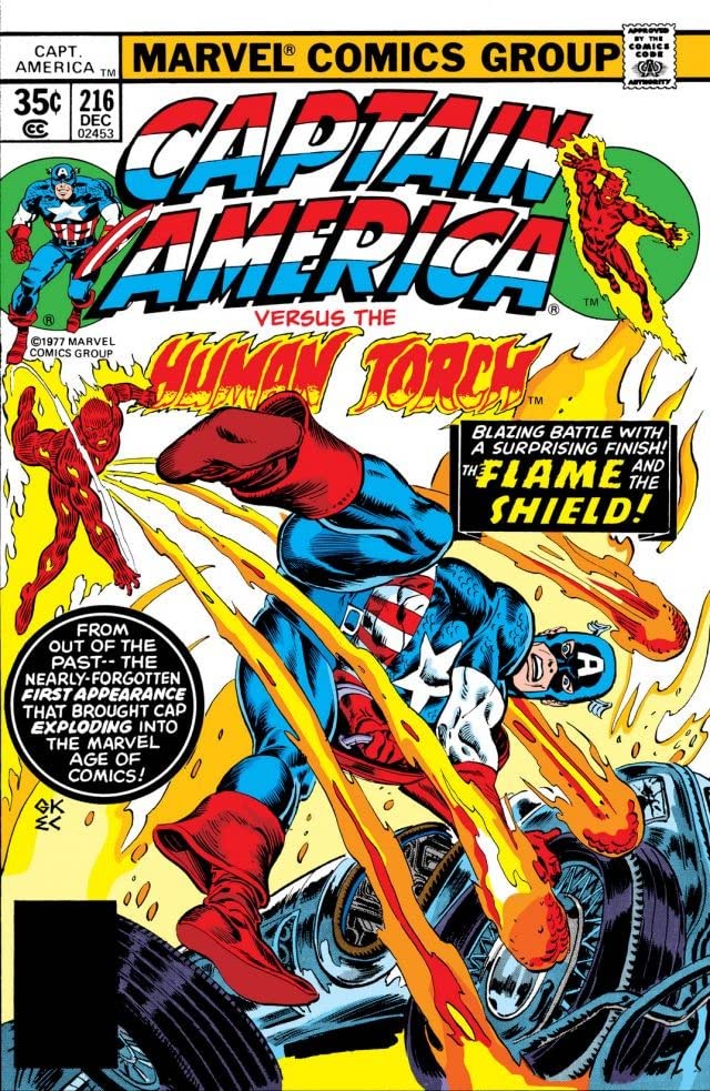 Captain America #216 cover