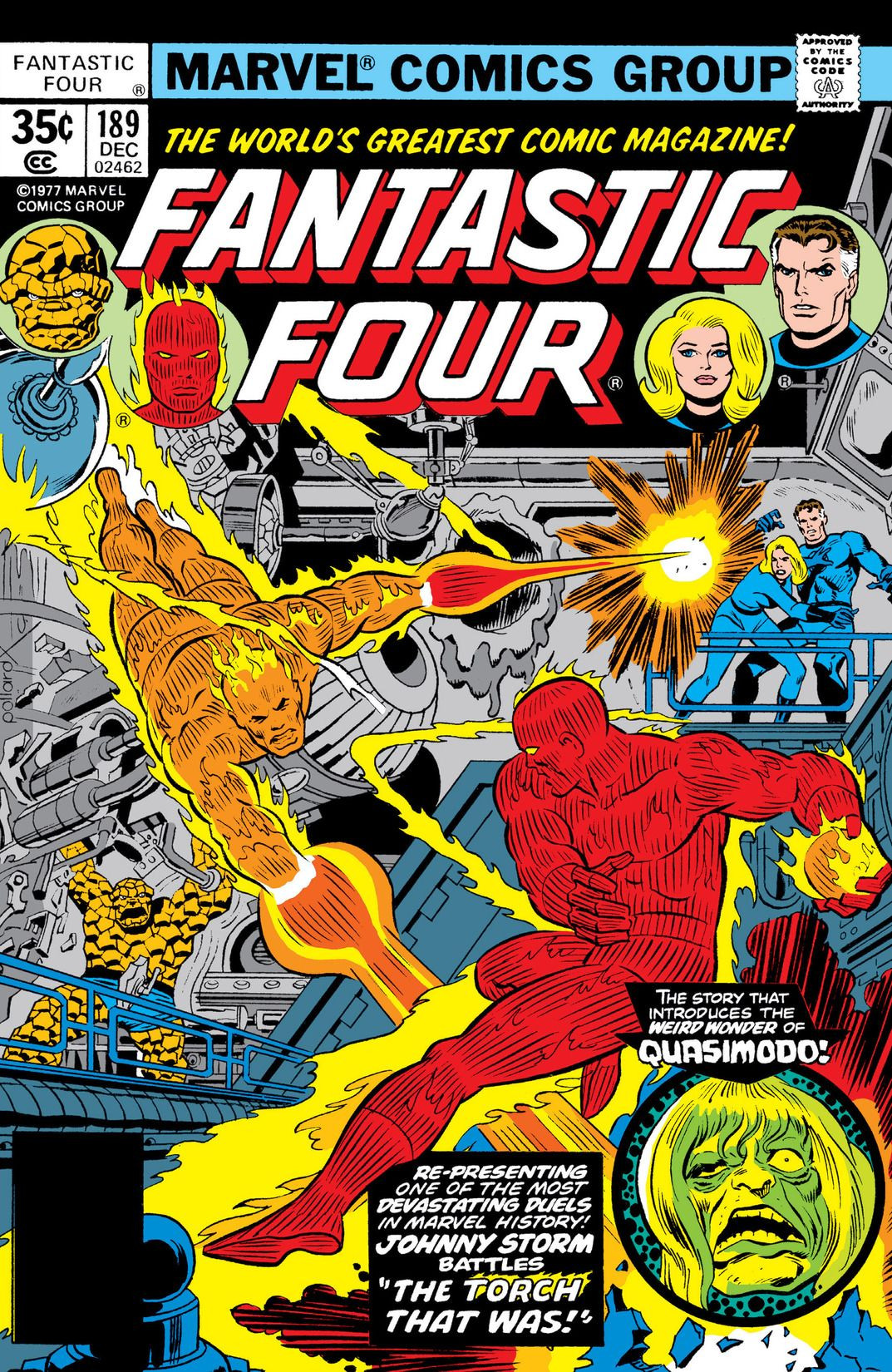Fantastic Four #189 cover