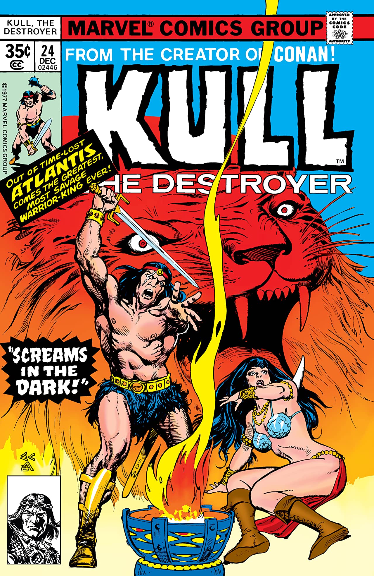 Kull, the Destroyer #24 cover