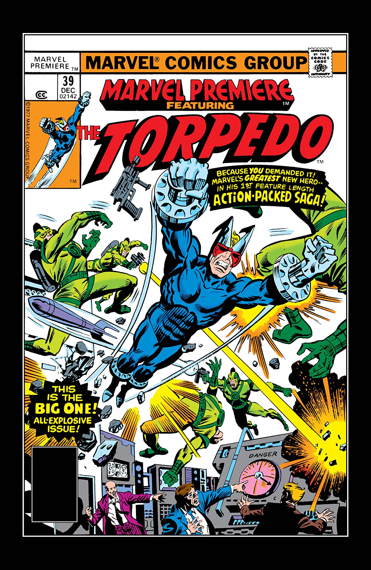 Marvel Premiere #39 cover
