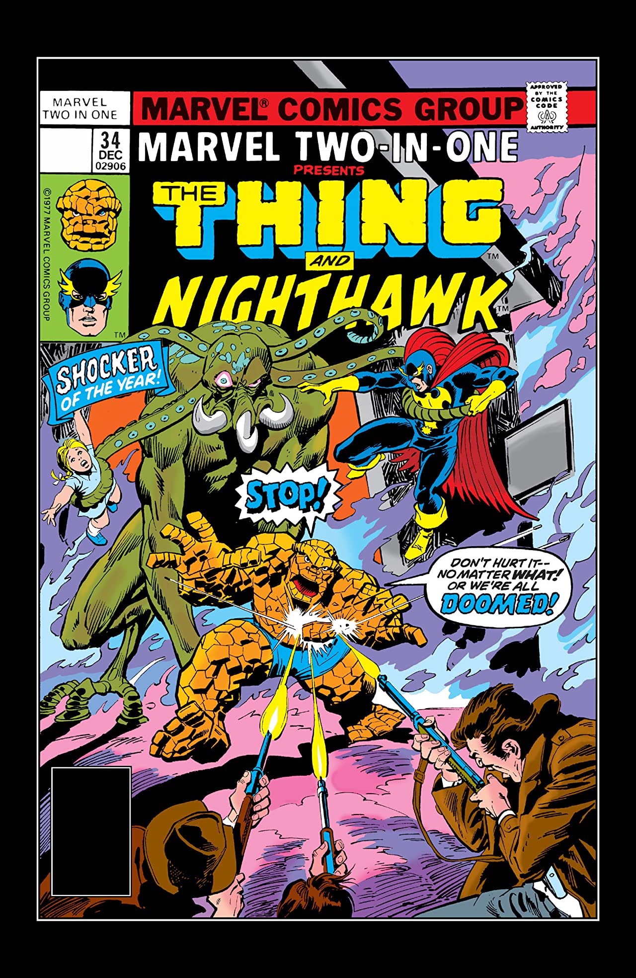 Marvel Two-in-One #34 cover