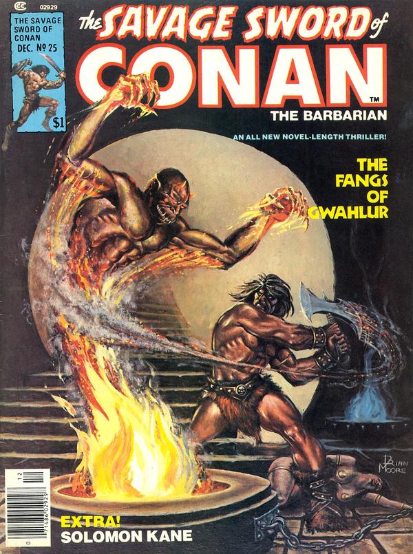 The Savage Sword of Conan #25