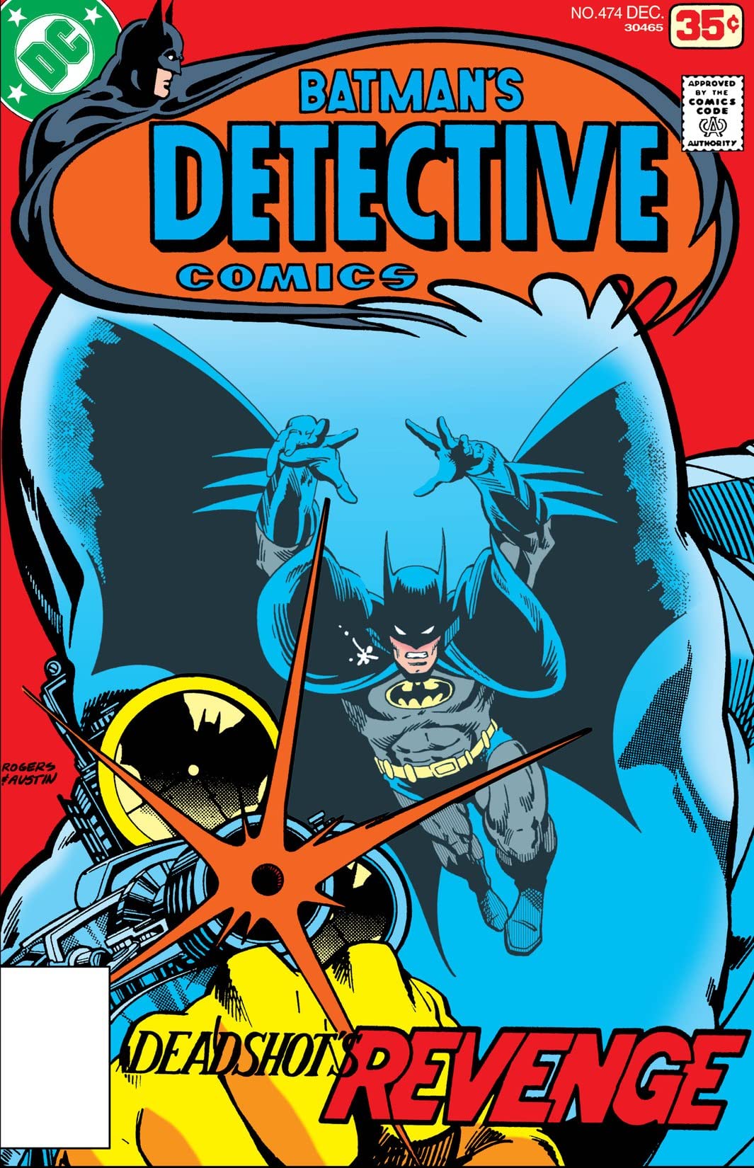 Detective Comics #474 cover