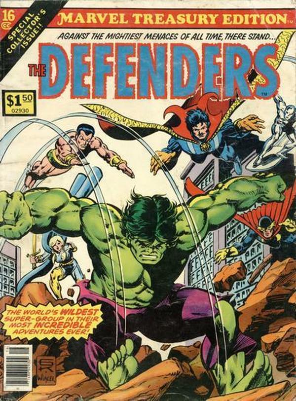 Marvel Treasury Edition #16 cover
