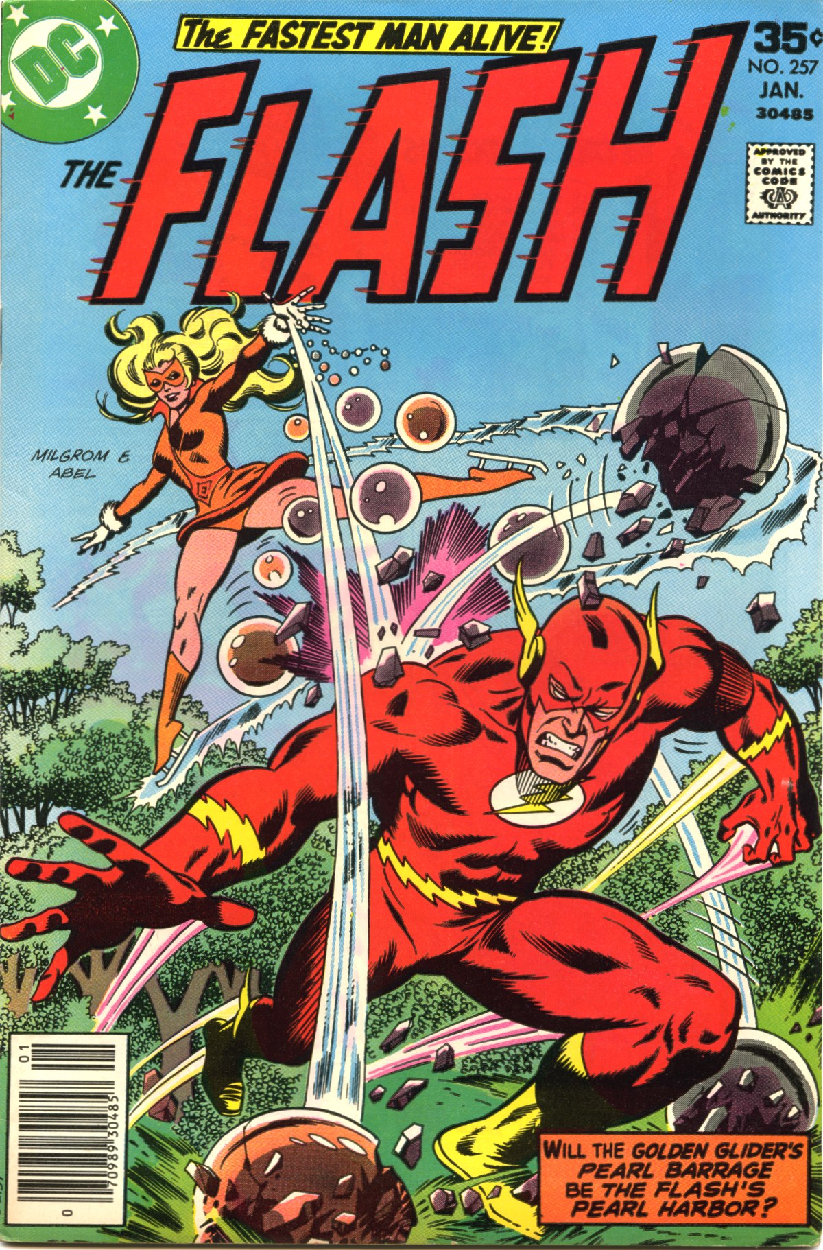 The Flash #257 cover