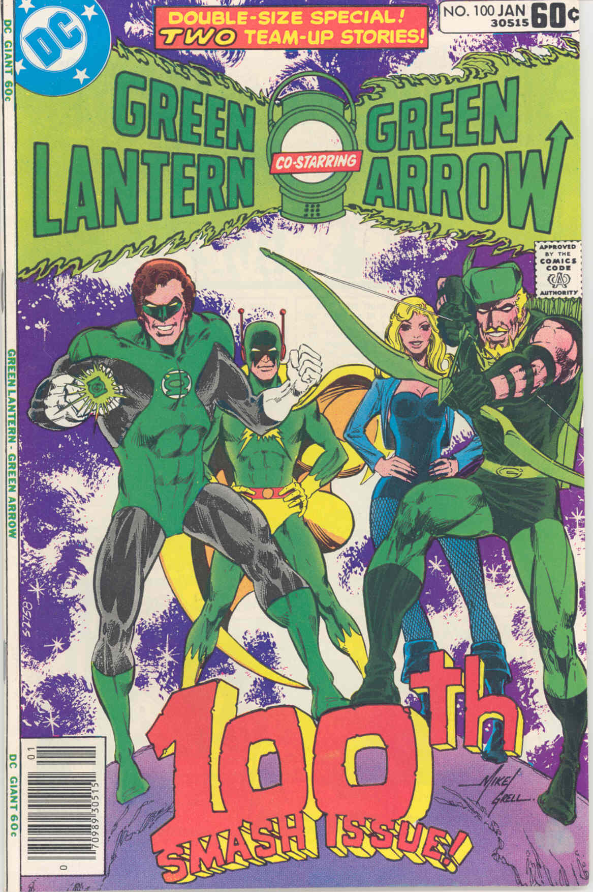 Green Lantern #100 cover