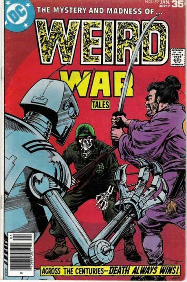Weird War Tales #59 cover