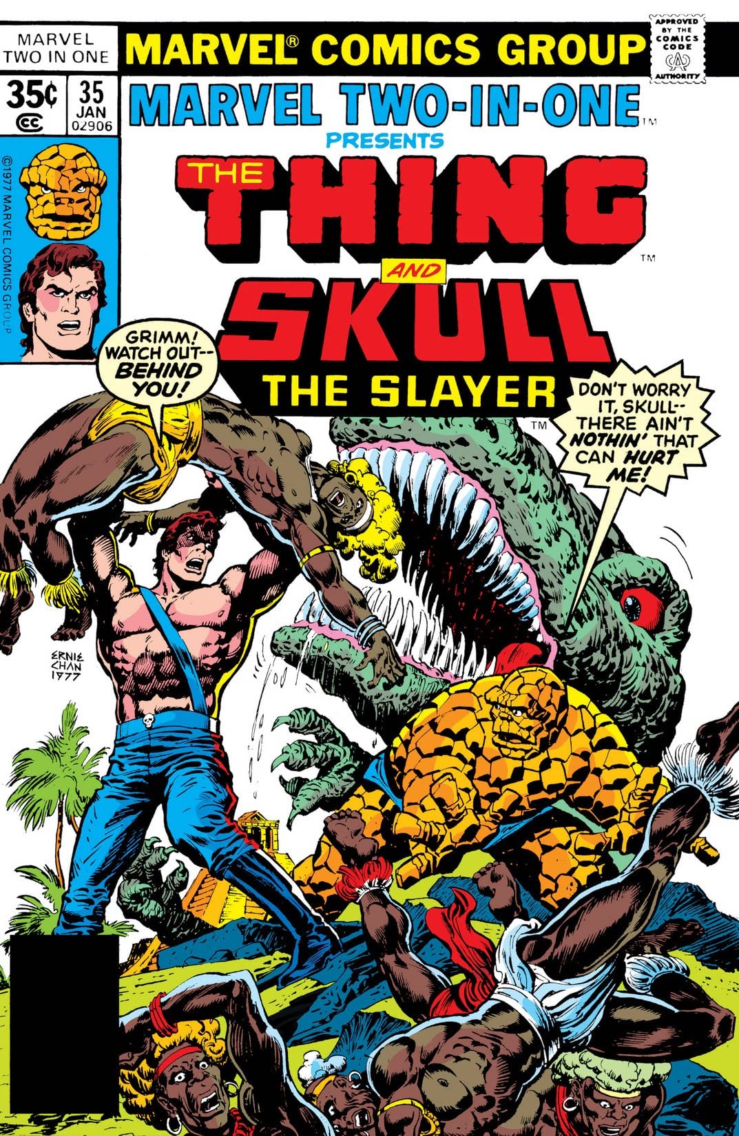 Marvel Two-in-One #35 cover