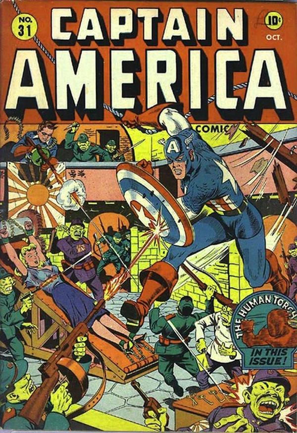 Captain America Comics #31 cover