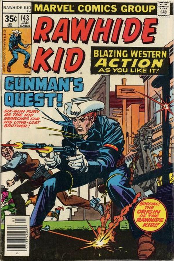 The Rawhide Kid #143 cover