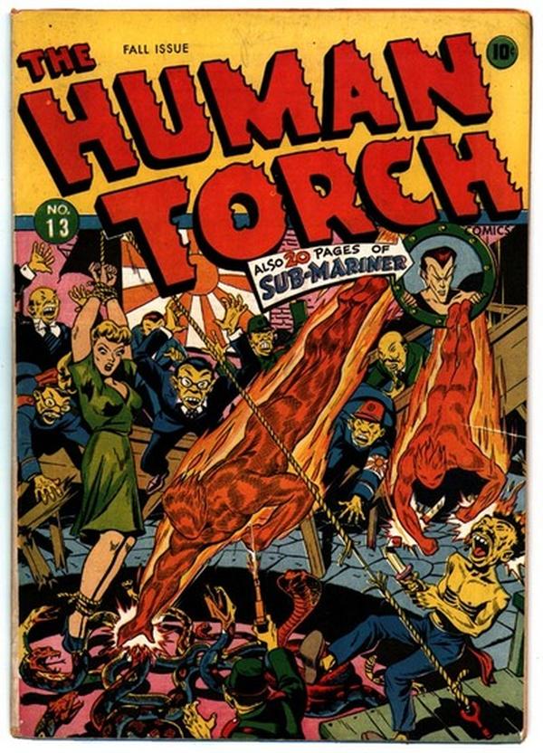The Human Torch #13 cover