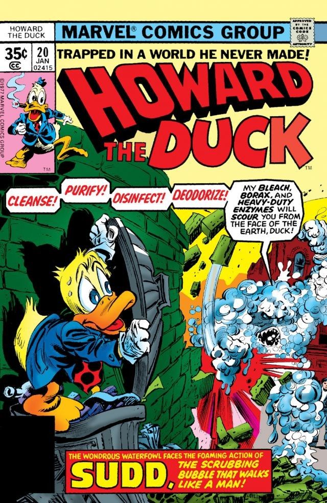 Howard the Duck #20 cover
