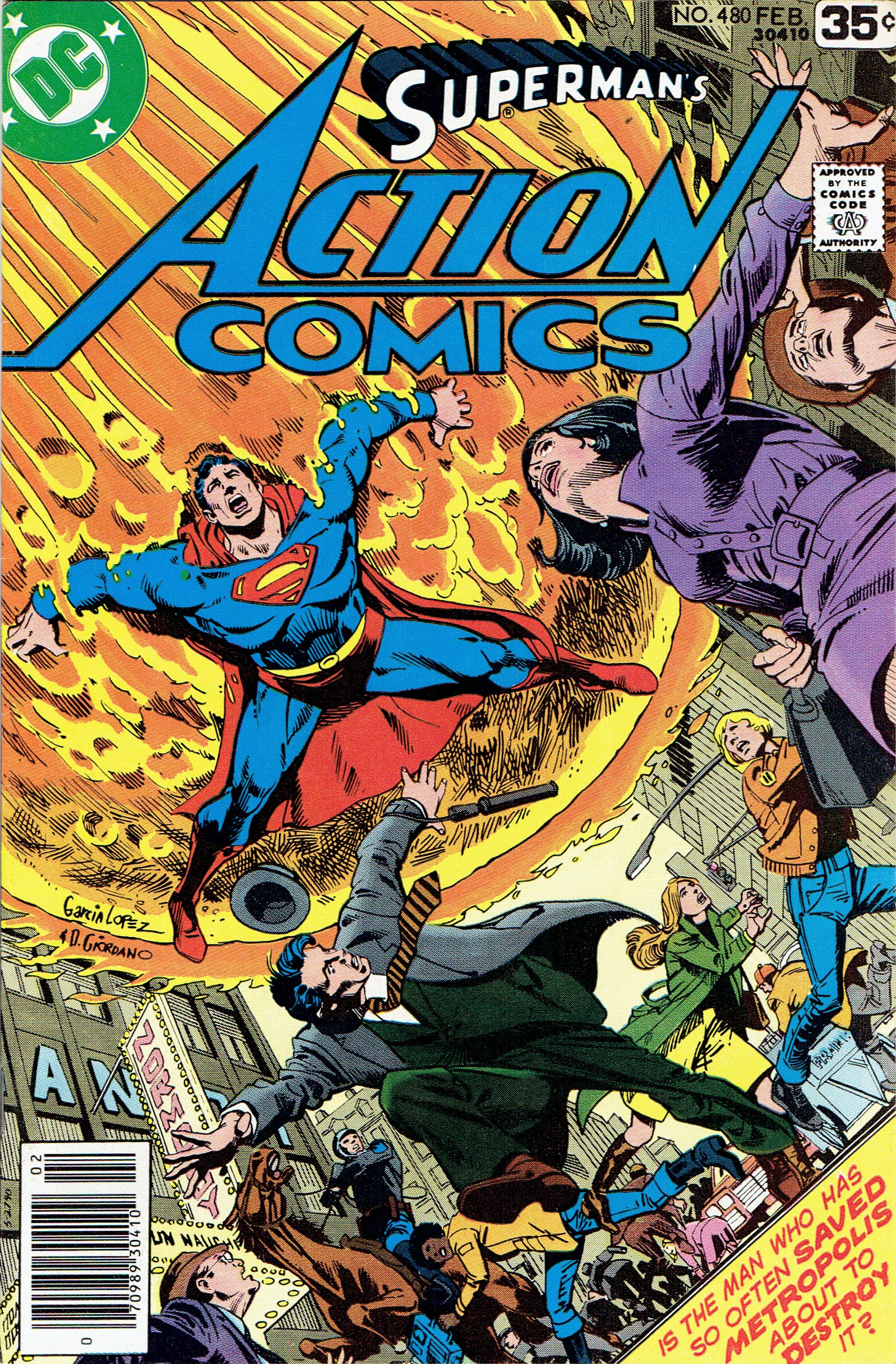 Action Comics #480 cover