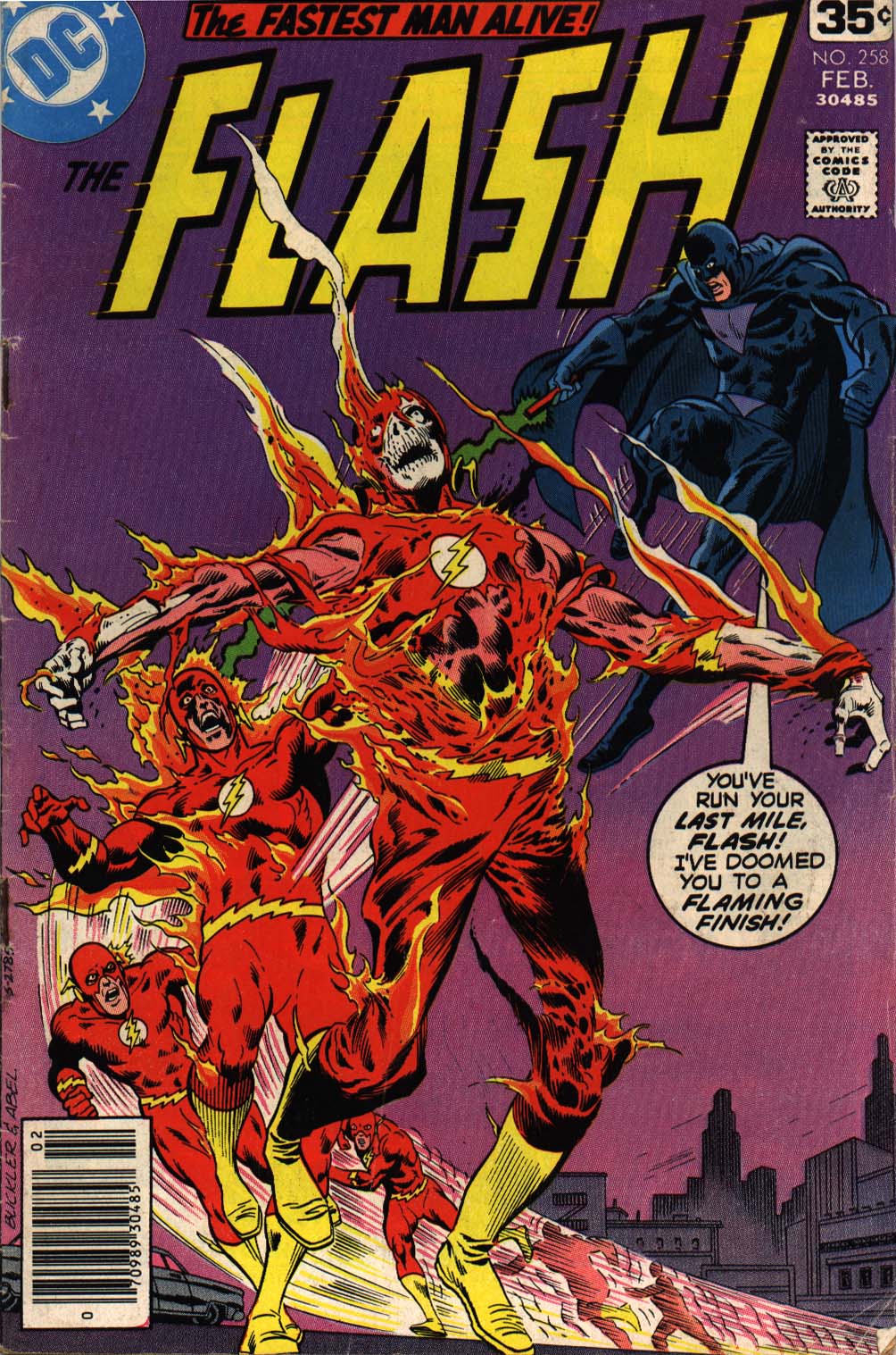 The Flash #258 cover