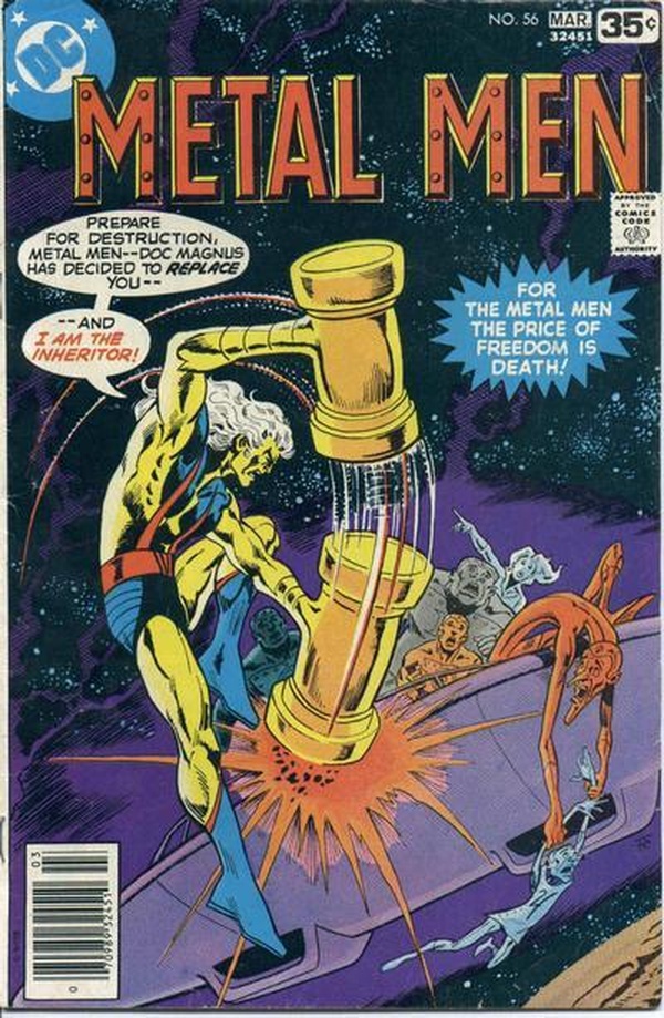 Metal Men #56 cover