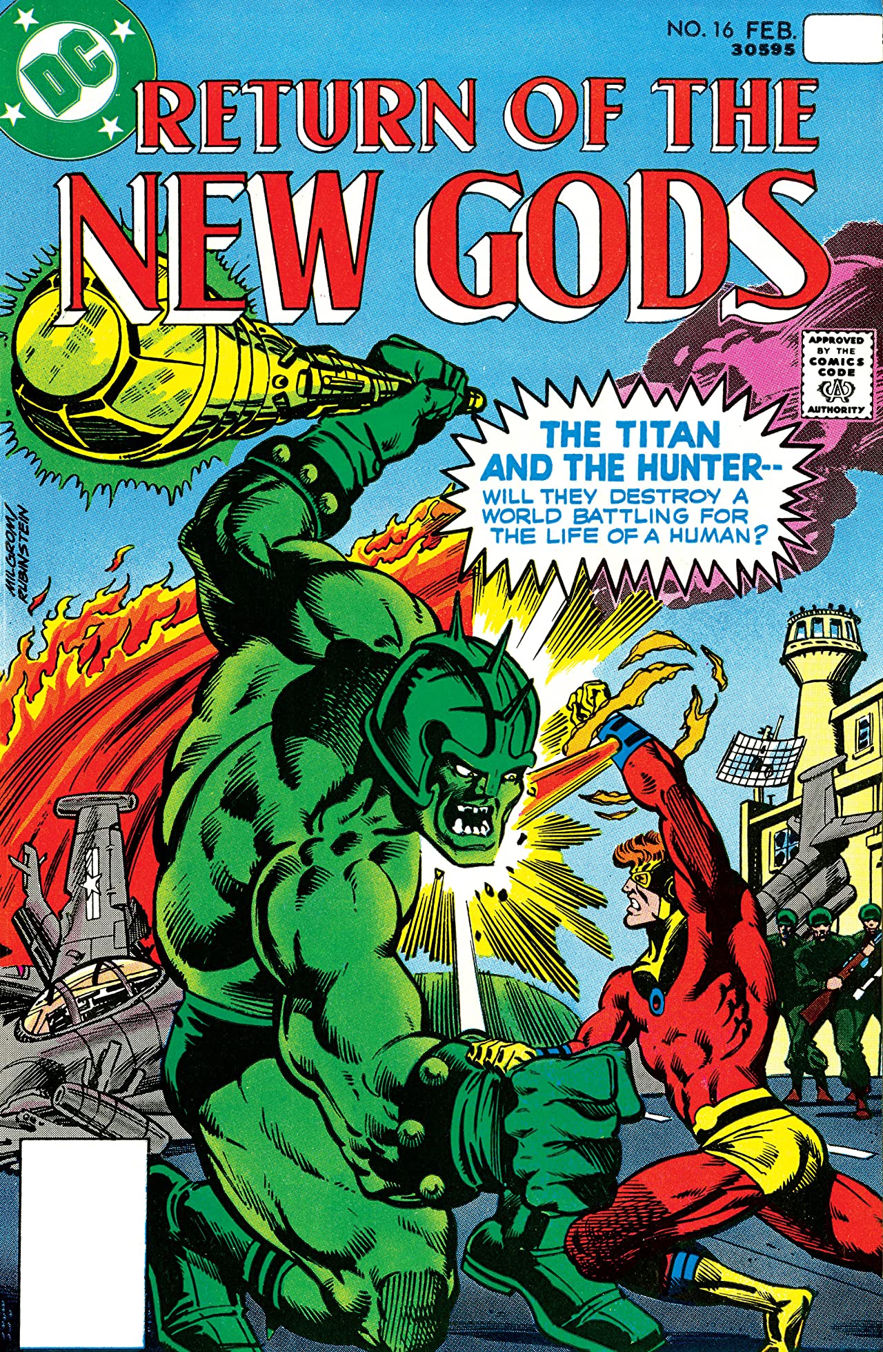 The New Gods #16 cover