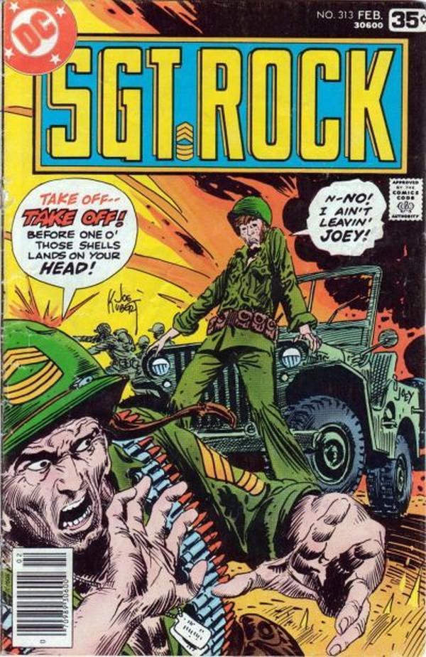 Sgt. Rock #313 cover