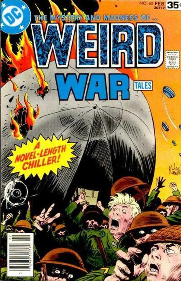 Weird War Tales #60 cover
