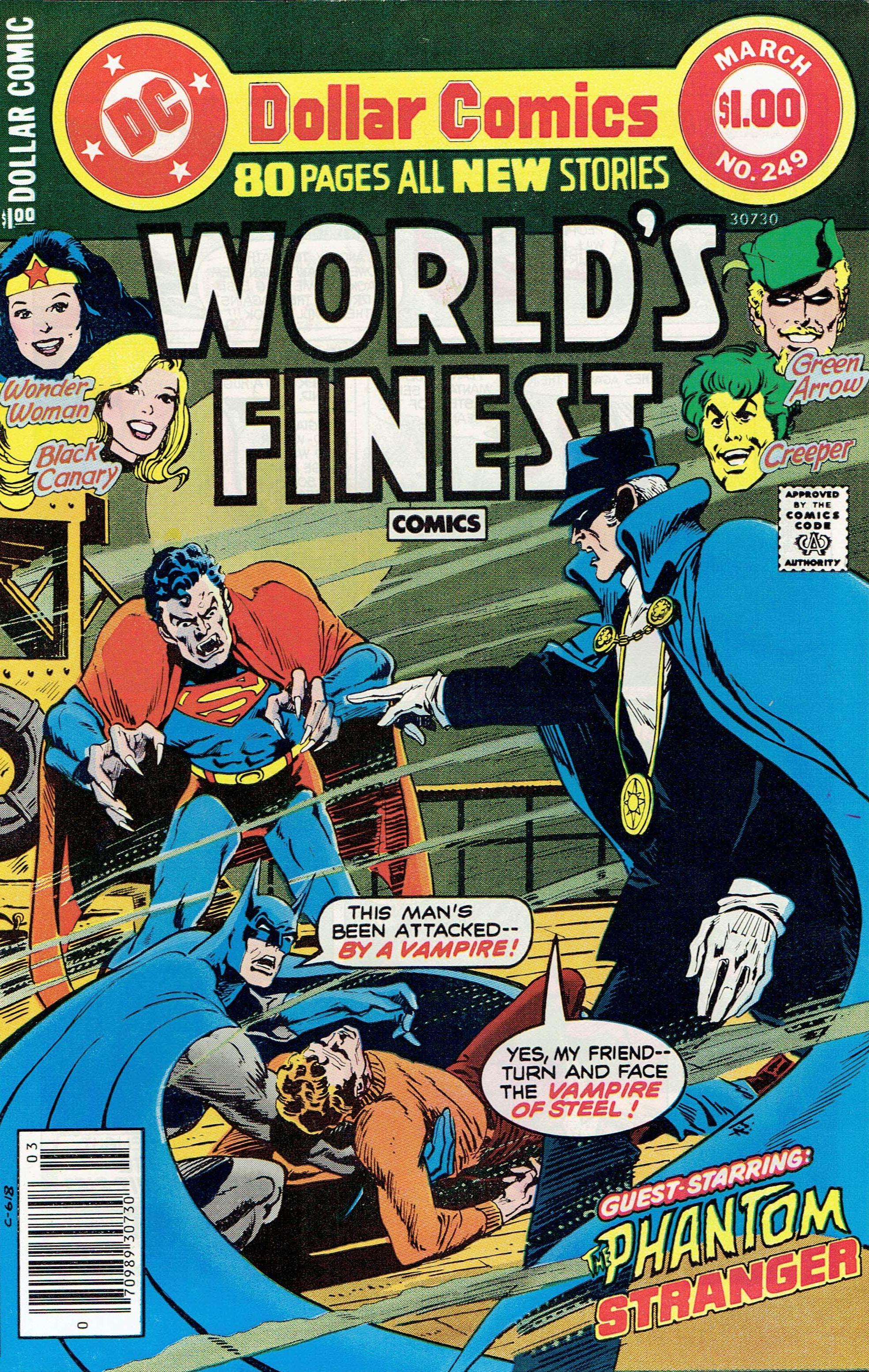 World's Finest Comics #249 cover