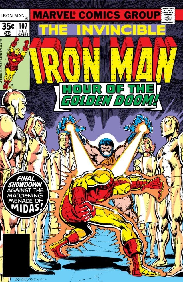 Iron Man #107 cover