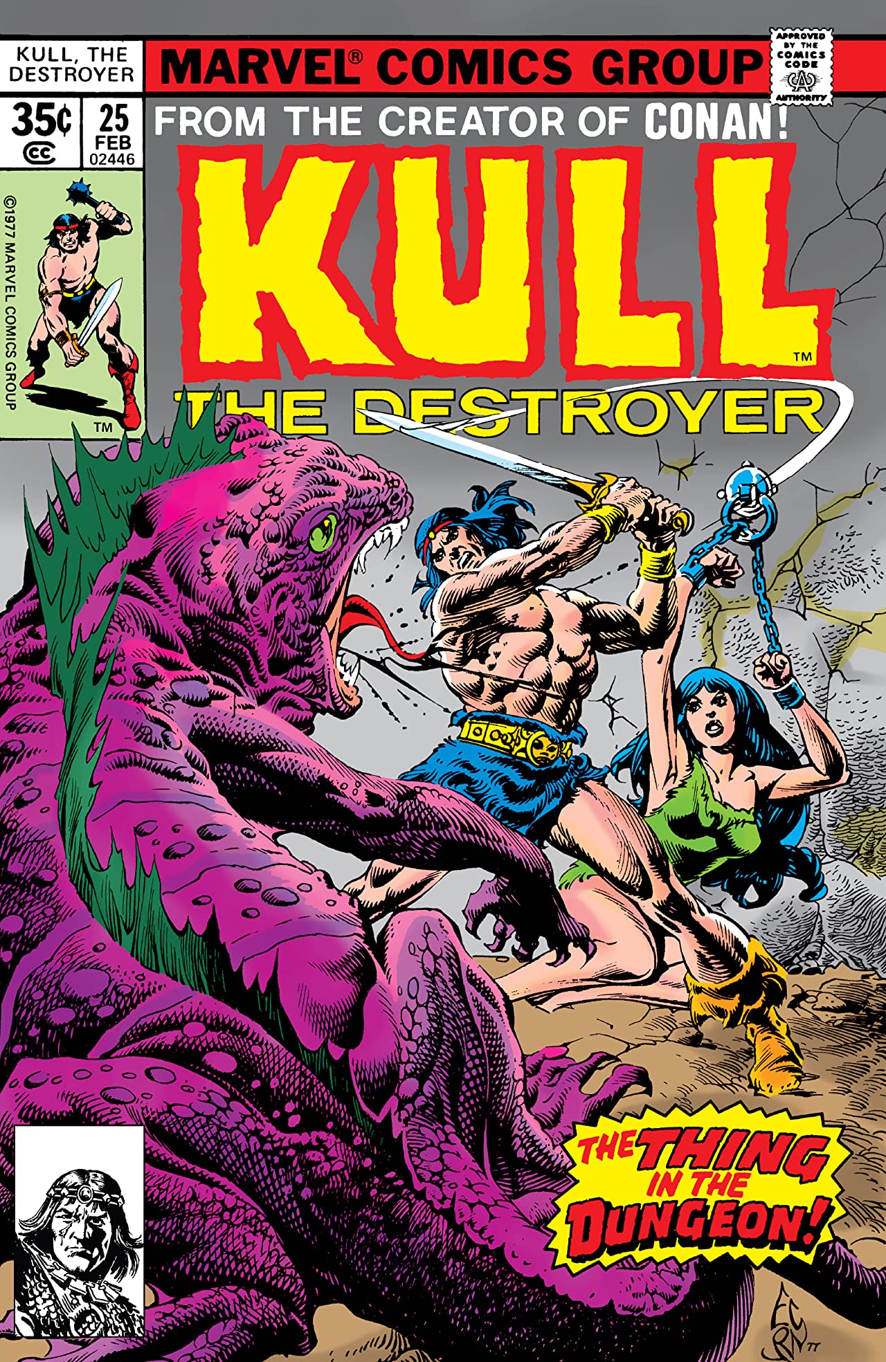 Kull, the Destroyer #25 cover