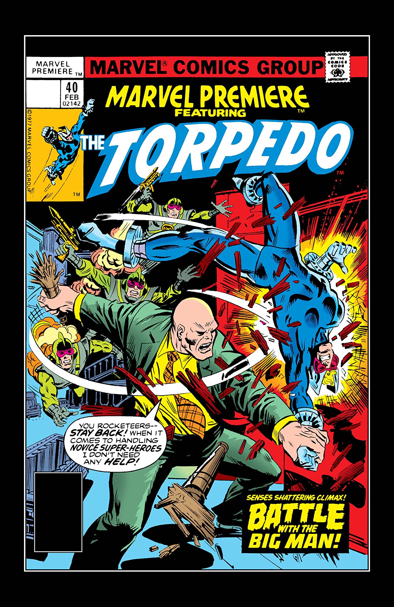 Marvel Premiere #40 cover