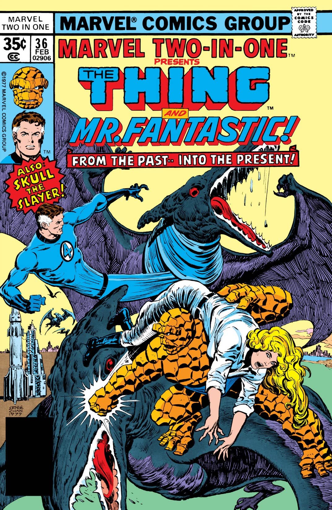 Marvel Two-in-One #36 cover
