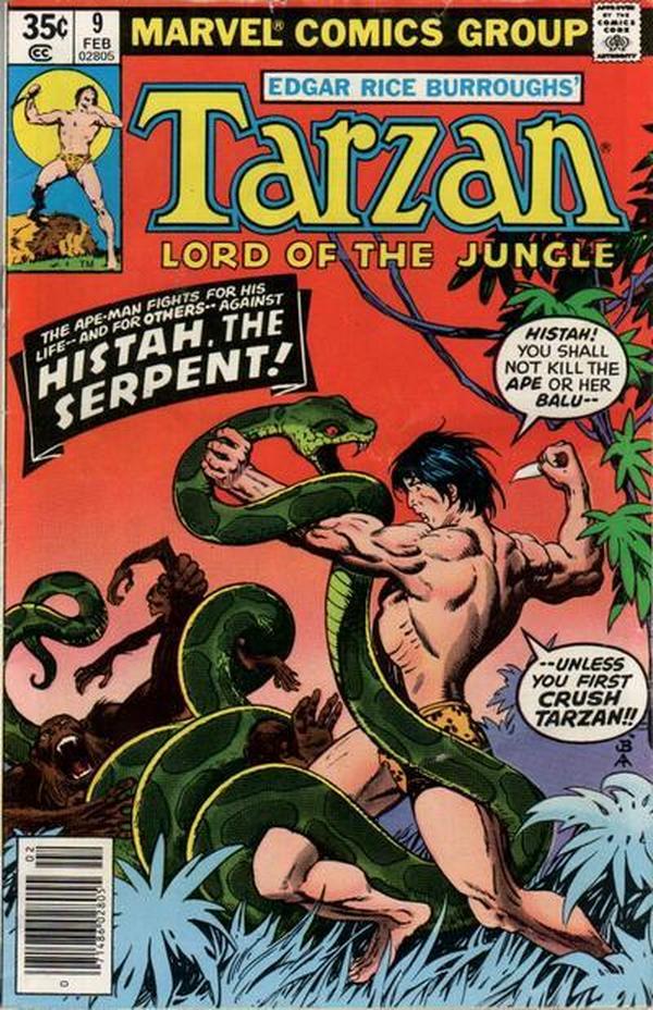 Tarzan #9 cover