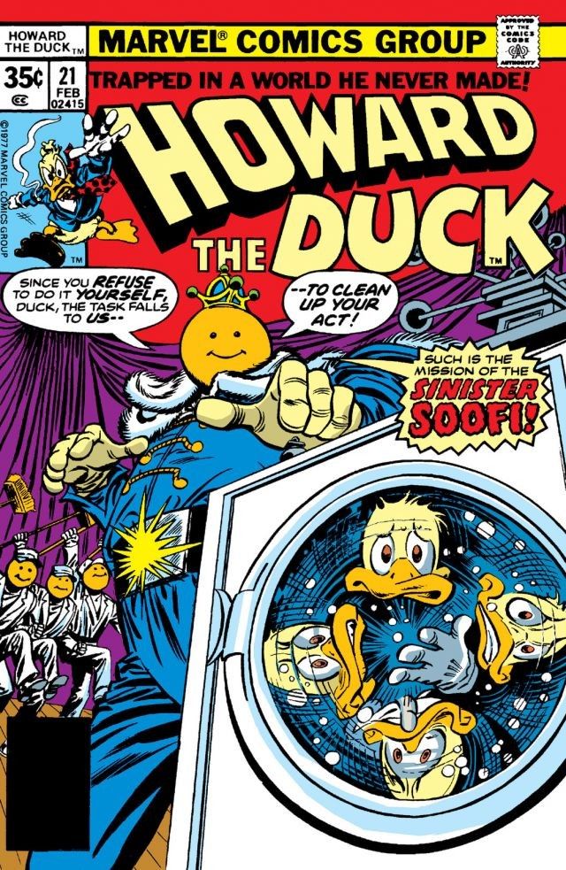 Howard the Duck #21 cover