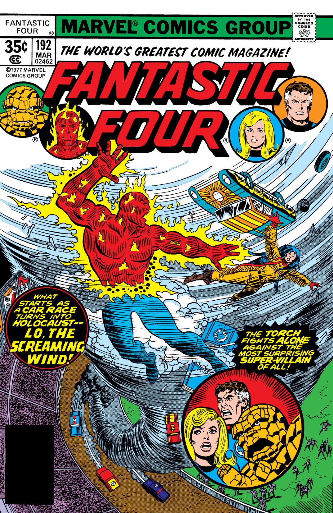 Fantastic Four #192 cover
