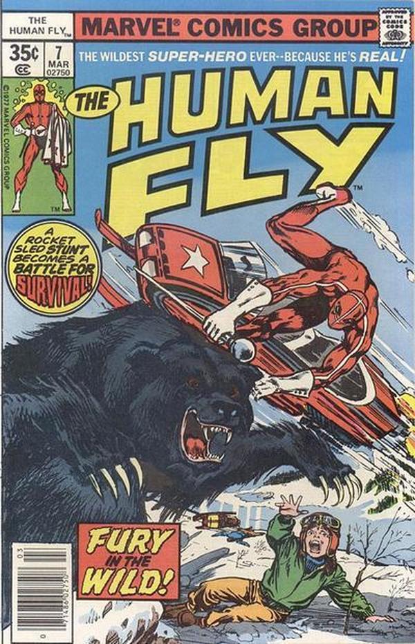 The Human Fly #7 cover