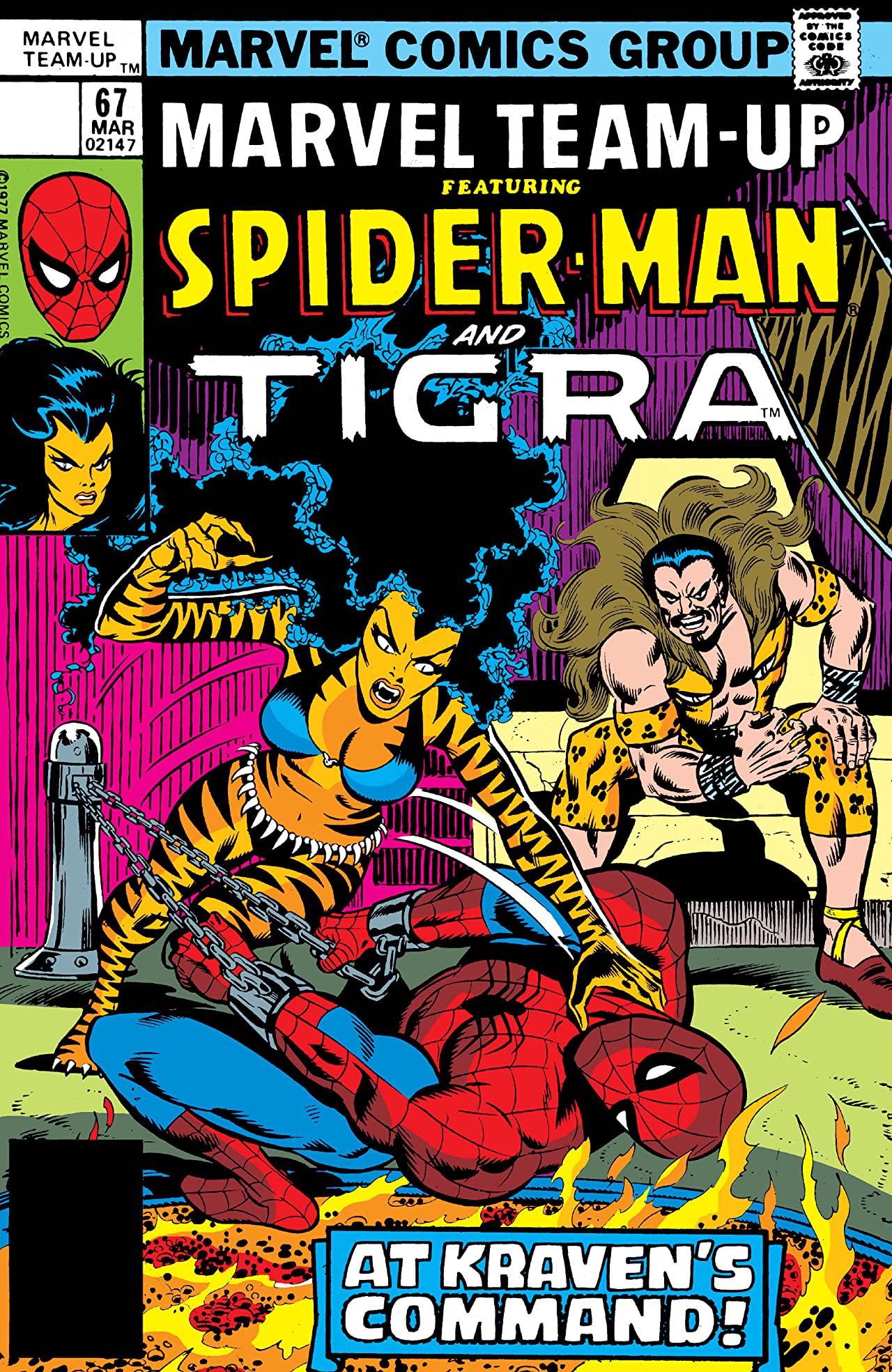 Marvel Team-Up #67 cover