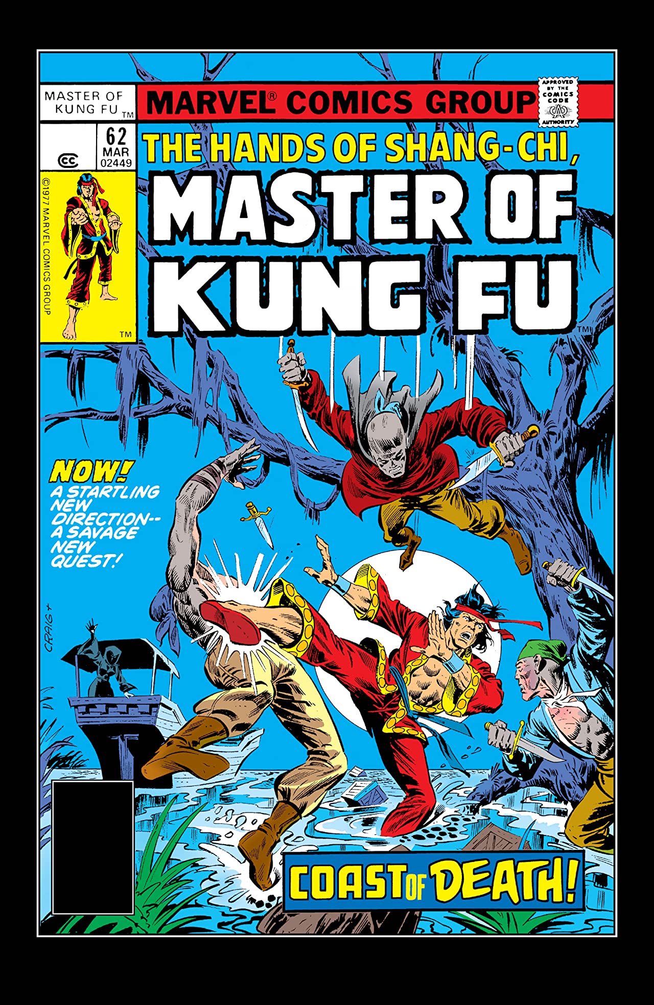 Master of Kung Fu #62 cover