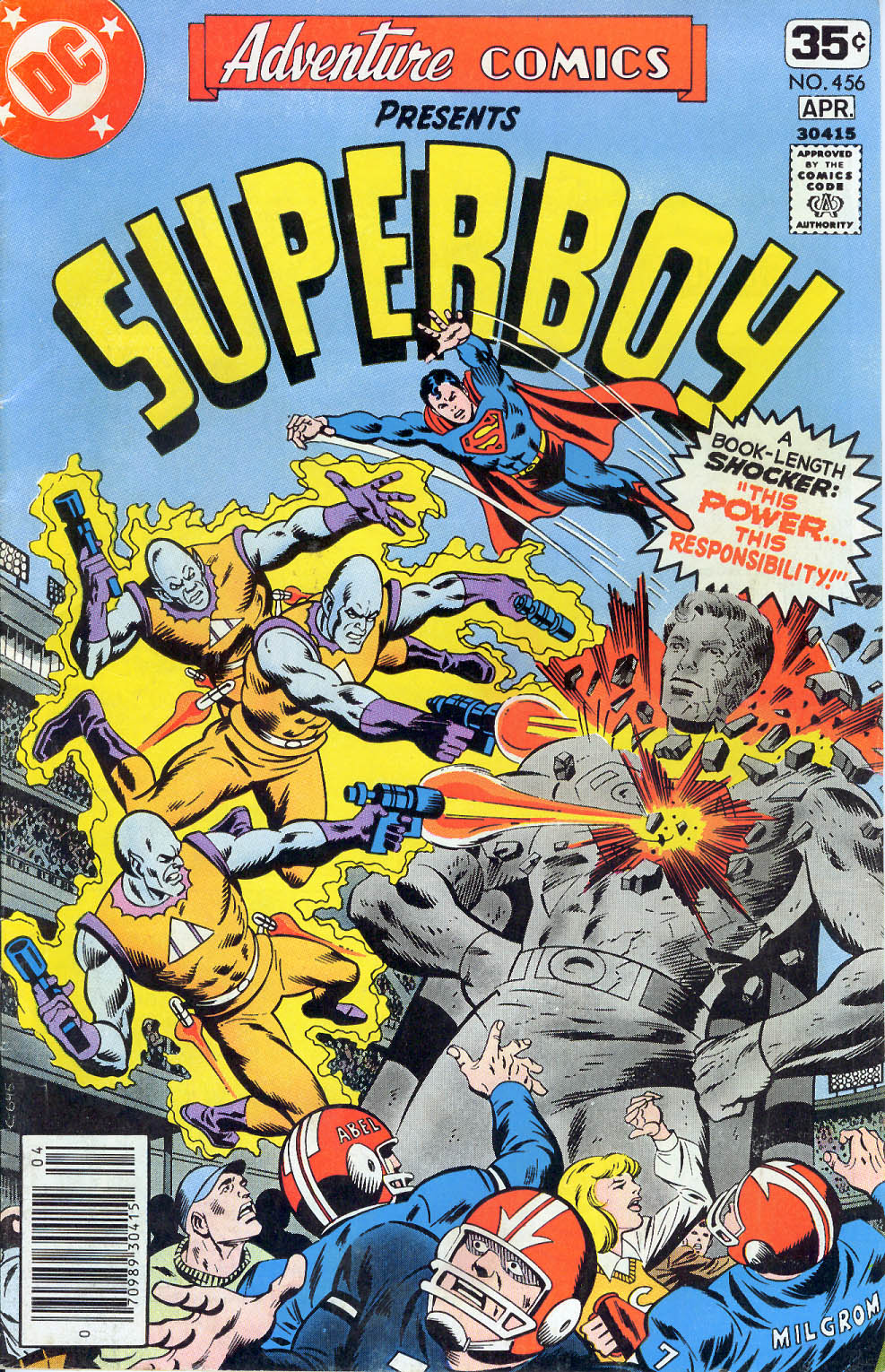 Adventure Comics #456 cover