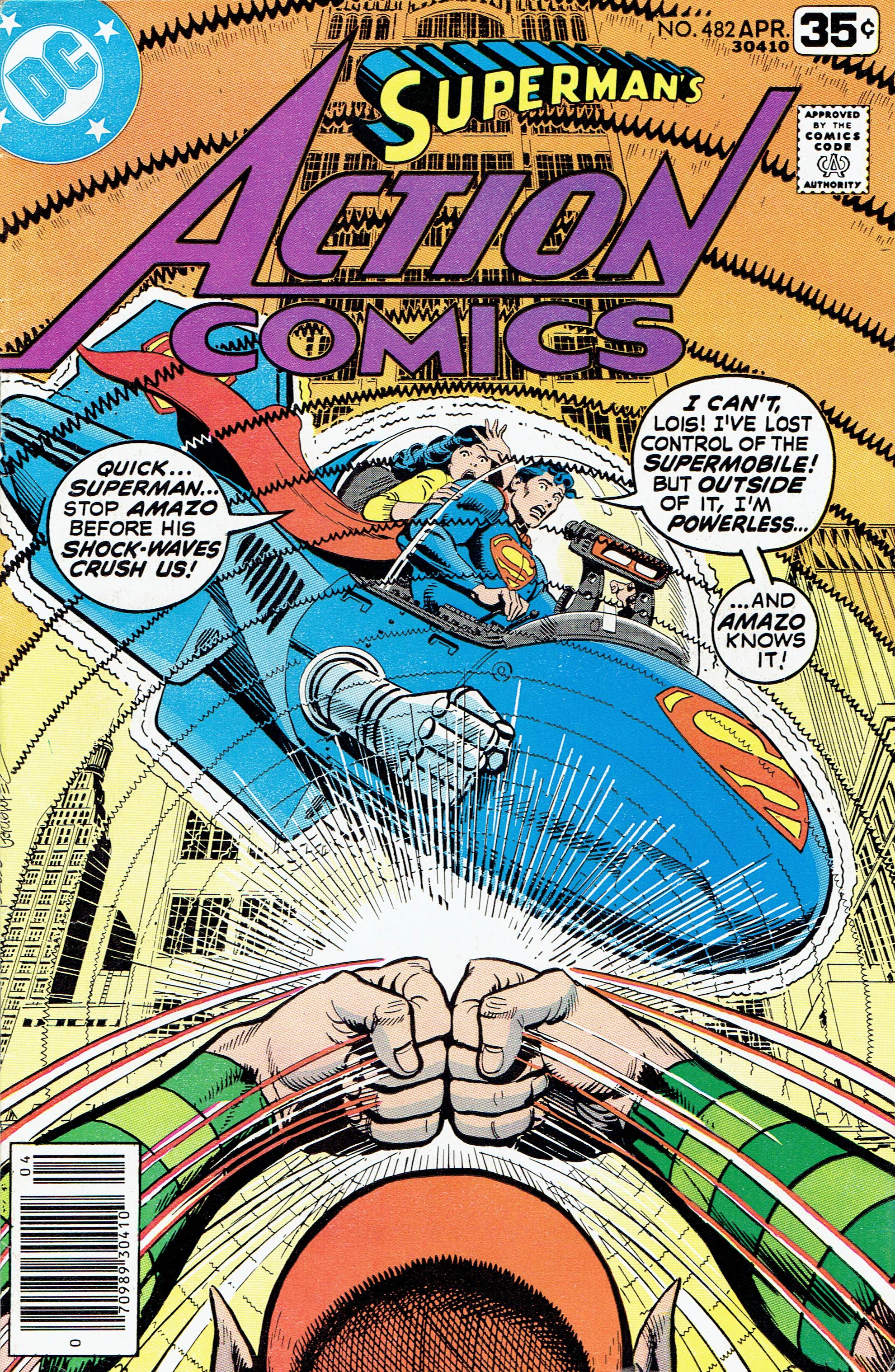 Action Comics #482 cover