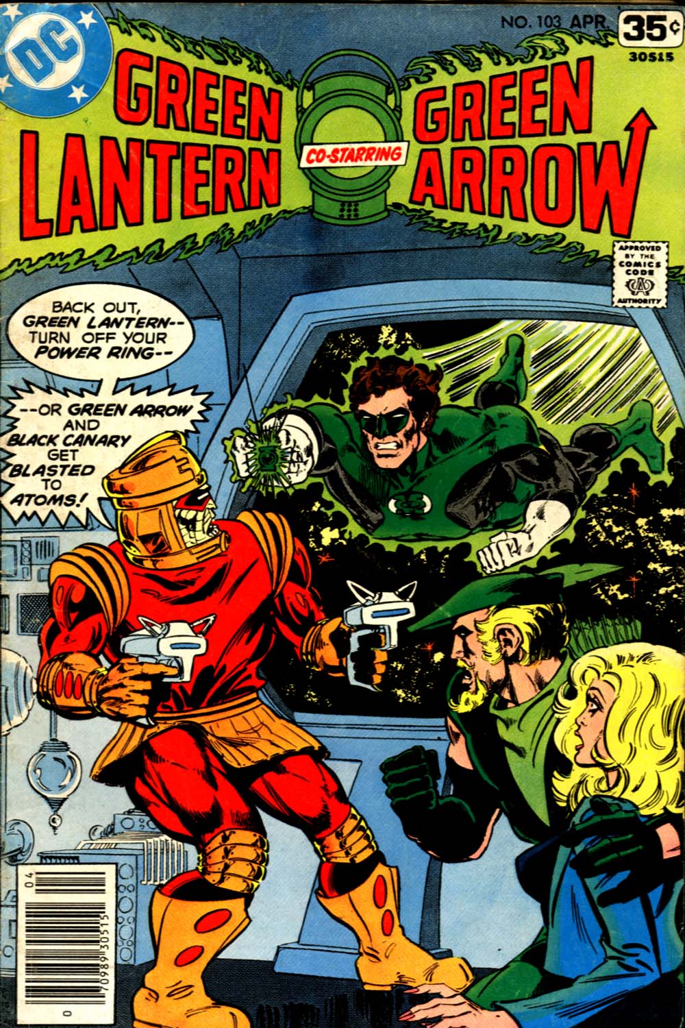 Green Lantern #103 cover