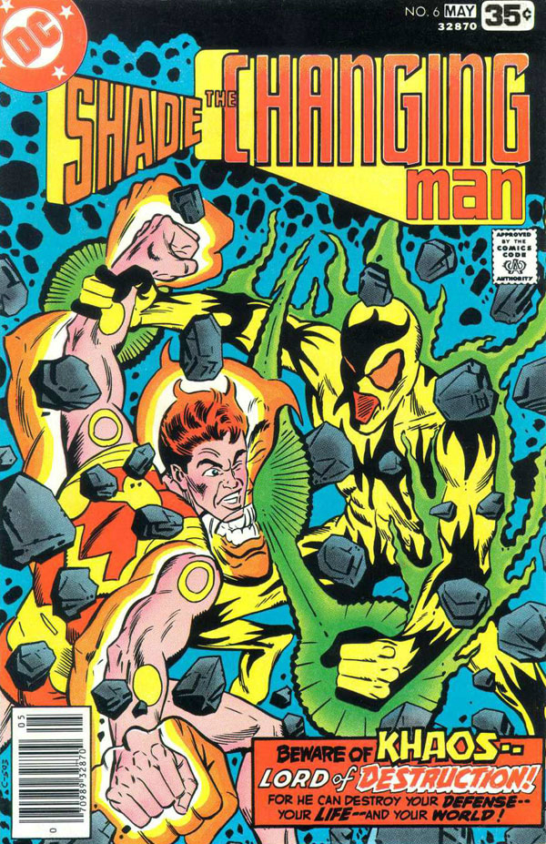 Shade, the Changing Man #6 cover