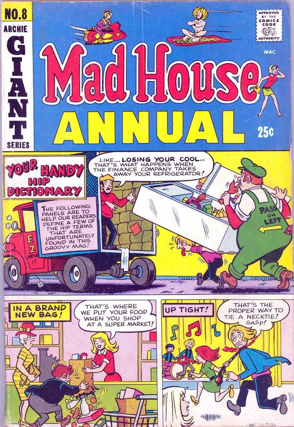 Mad House Annual #8 cover
