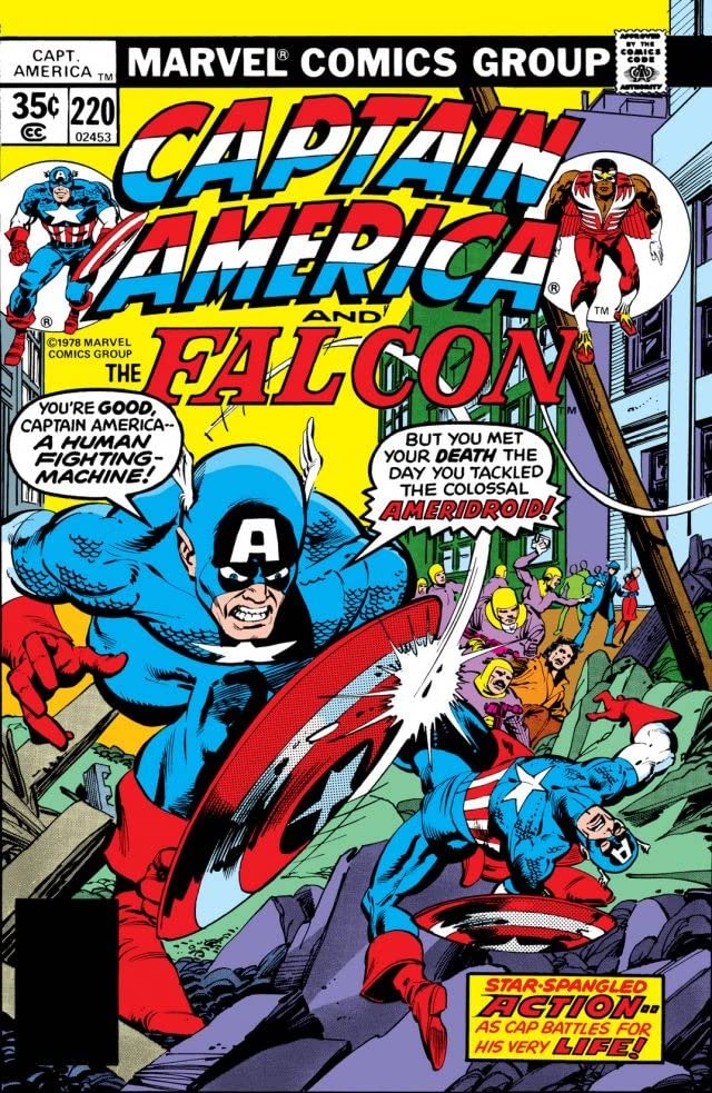 Captain America #220 cover