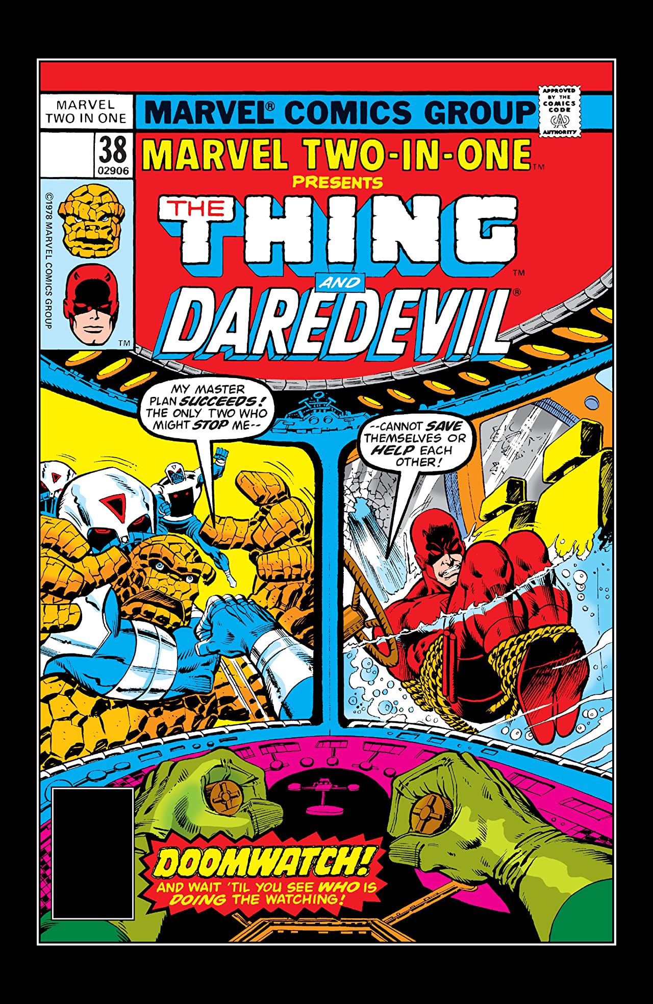 Marvel Two-in-One #38 cover