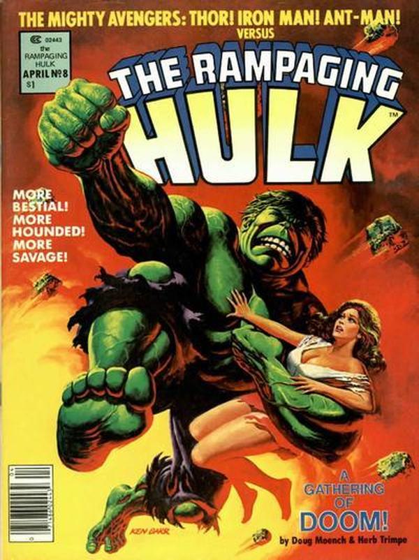 Rampaging Hulk #8 cover