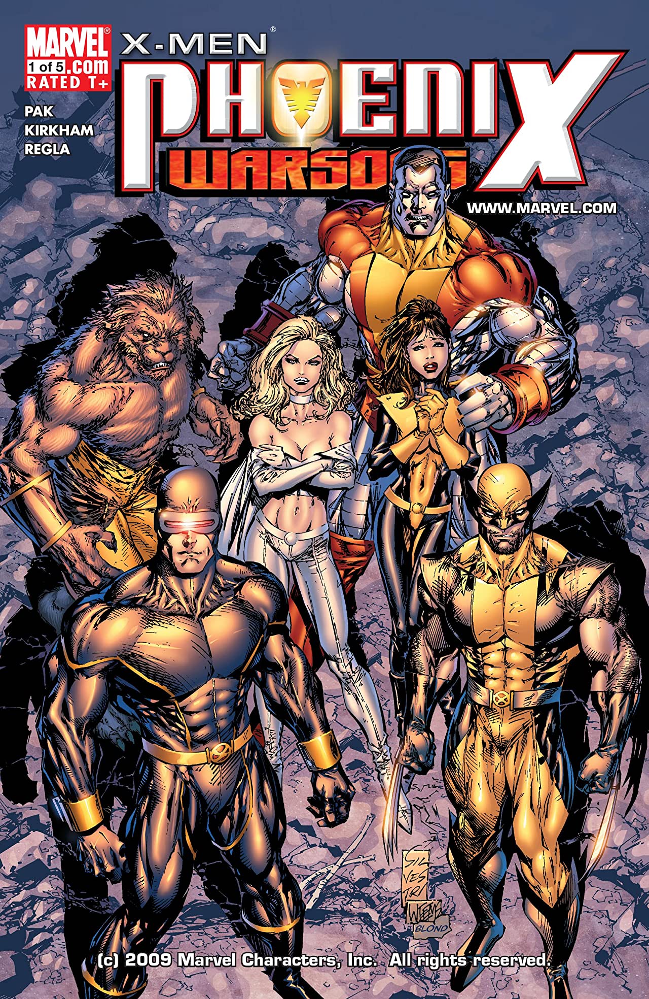 X-Men: Phoenix - Warsong #1 cover