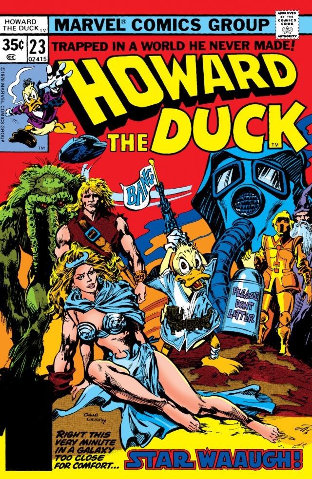 Howard the Duck #23 cover