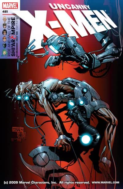 The Uncanny X-Men #481 cover