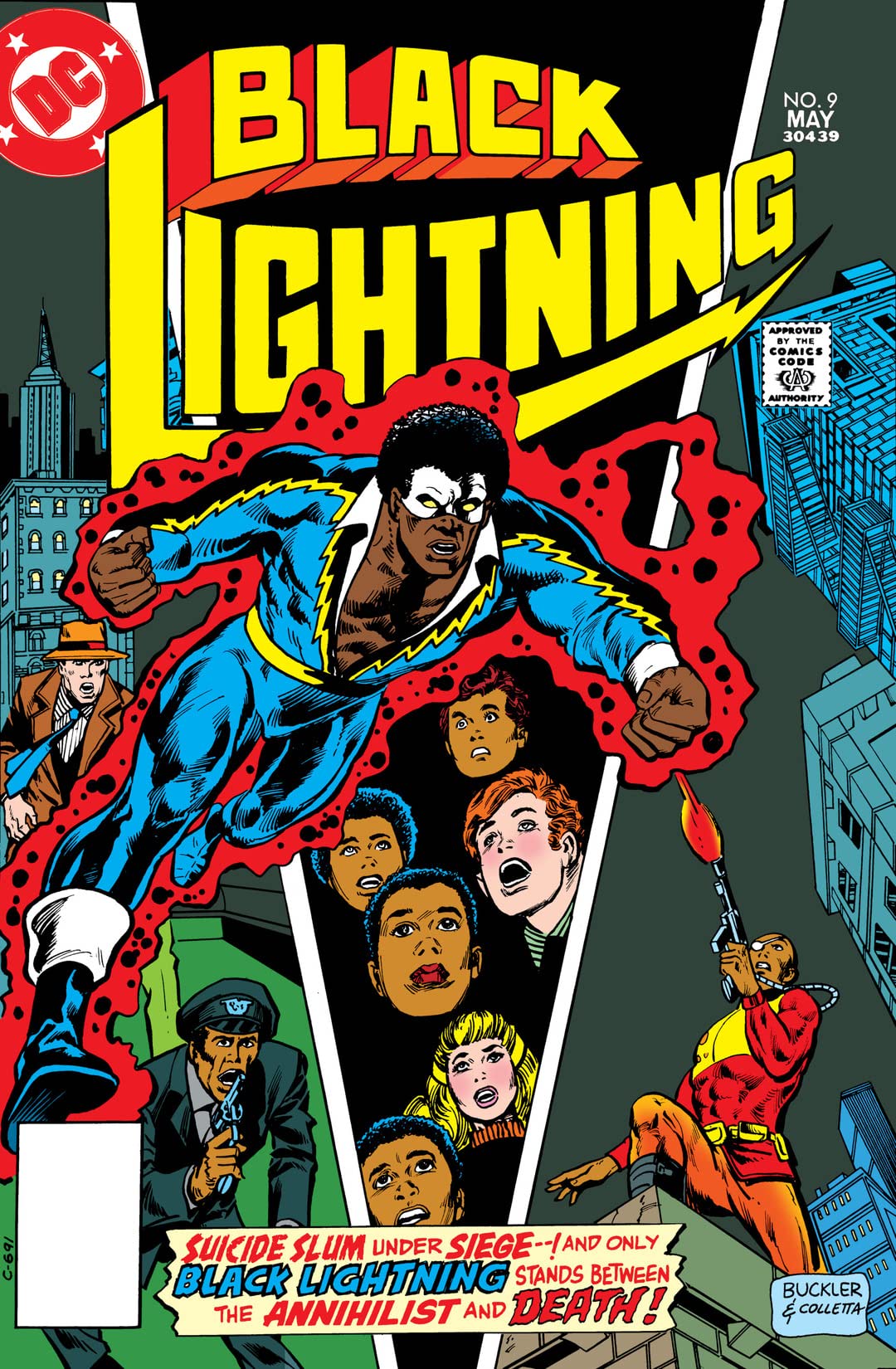 Black Lightning #9 cover