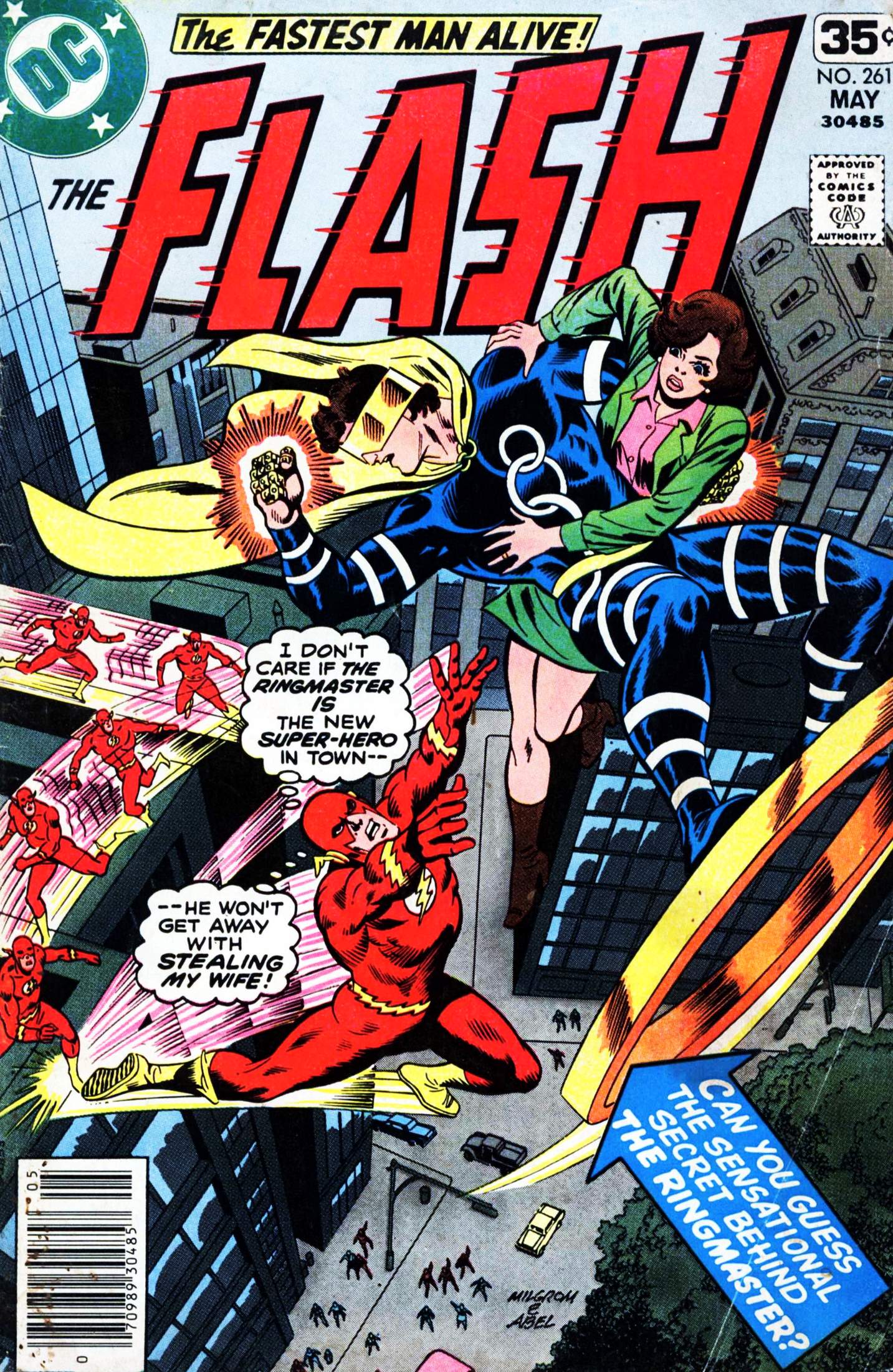 The Flash #261 cover