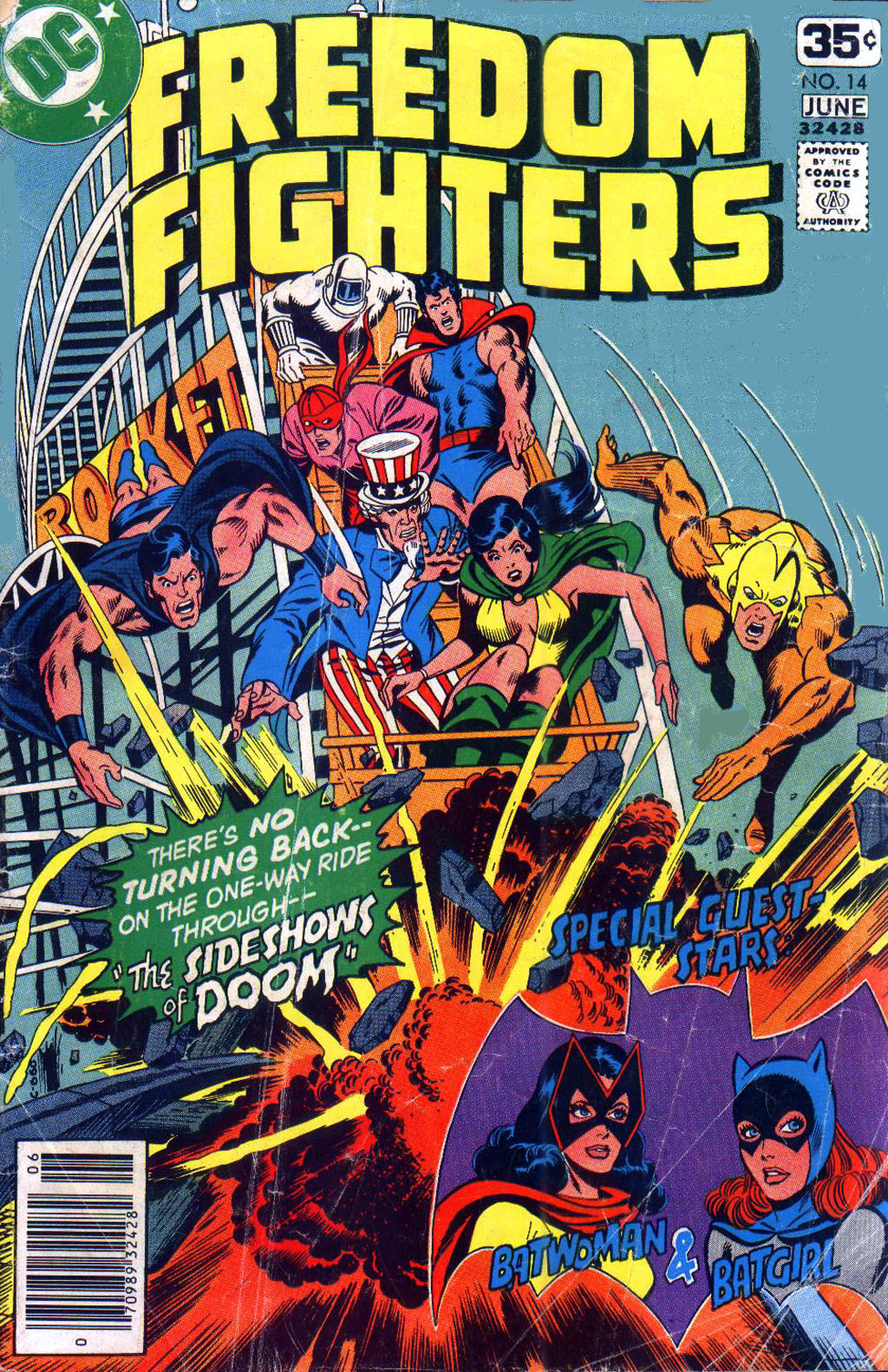 Freedom Fighters #14 cover