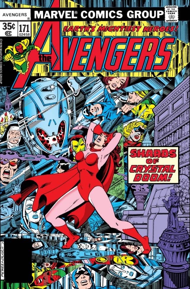 The Avengers #171 cover