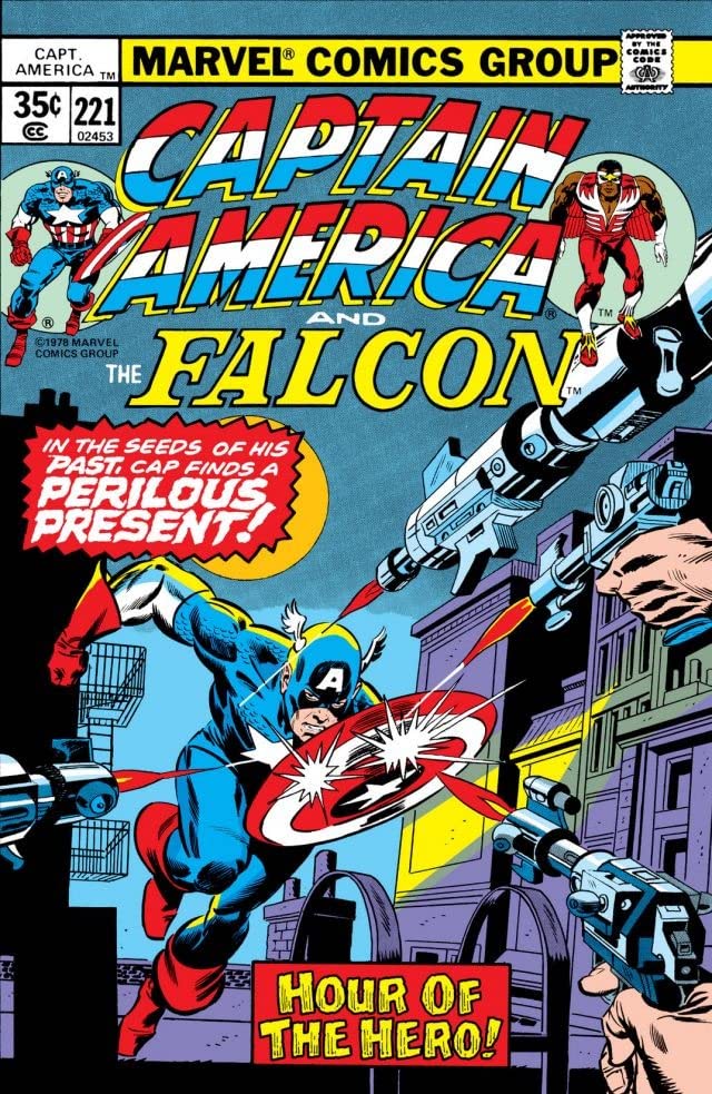 Captain America #221 cover