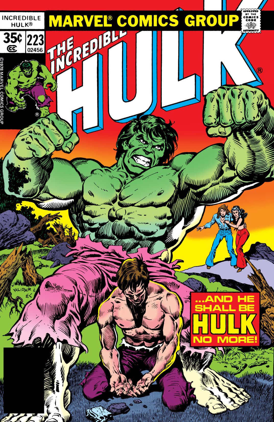 The Incredible Hulk #223 cover